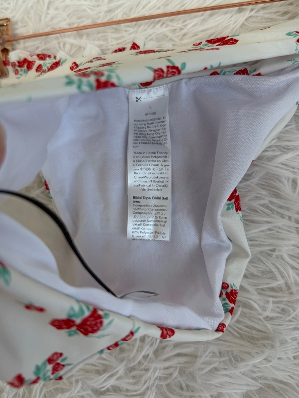 NWT Ditsy Floral Adjustable bikini -set - Picture 6 of 7